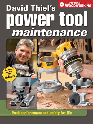 cover image of David Thiel's Power Tool Maintenance